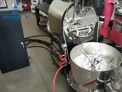 Torradeira de café da série PKF de precisão equipada com gabinete de controlo, torrefação inteligente de café