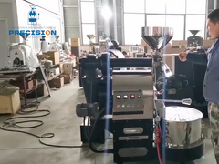 Roaster de café de 6 kg pode ser personalizado com cor do corpo, logotipo e placa de refrigeração