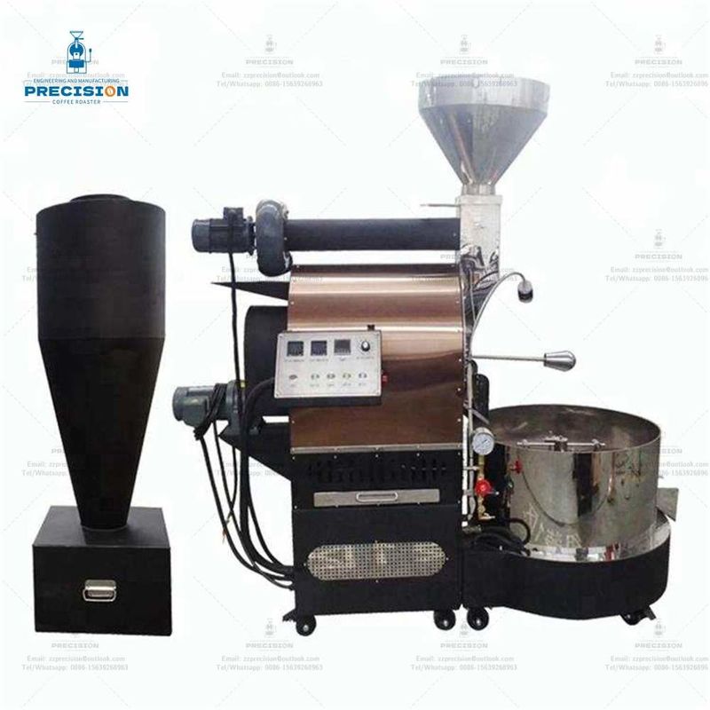 Roaster de café comercial de 3 kg tambor de aço inoxidável Tipo elétrico / gás