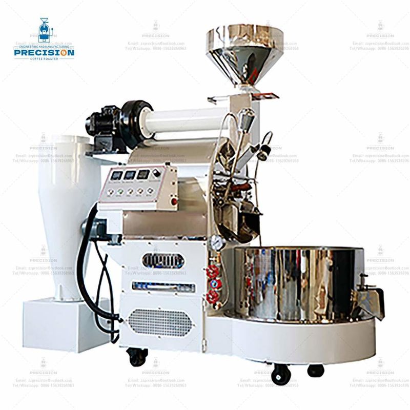5 kg Equipamento de torrefação de café de tambor doméstico Tipo de gás / Tipo elétrico