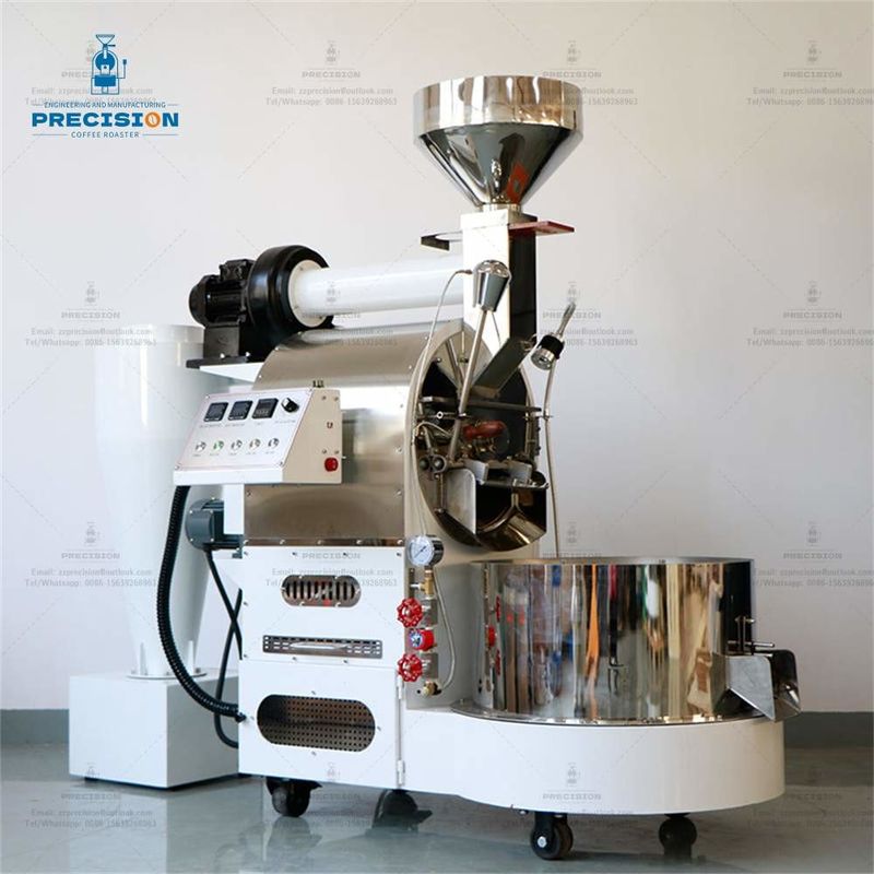 5 kg Equipamento de torrefação de café de tambor doméstico Tipo de gás / Tipo elétrico