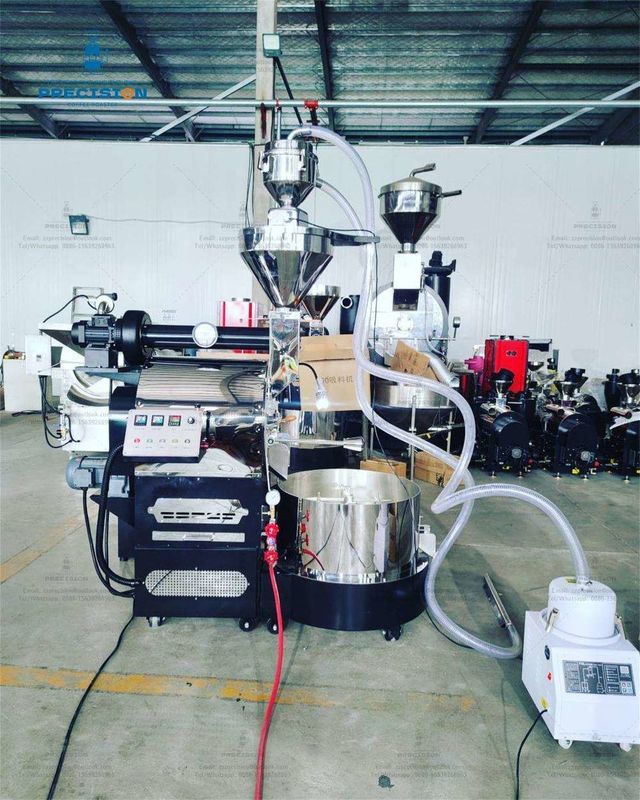 Bom Preço 2024 Novo Plc Gas Electric Roasting Machine 6kg 12kg 15kg Roaster de Café
