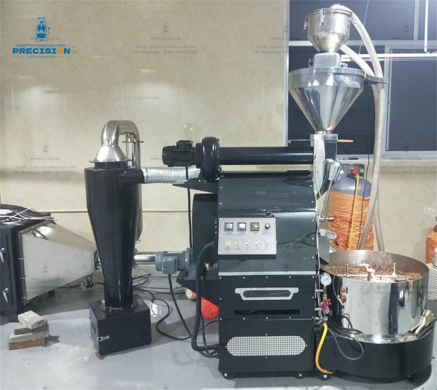 6kg 12kg 15kg PRECISIÃO Máquina de torrefação de grãos de café industrial comercial Tostadora De Café torrefações de café