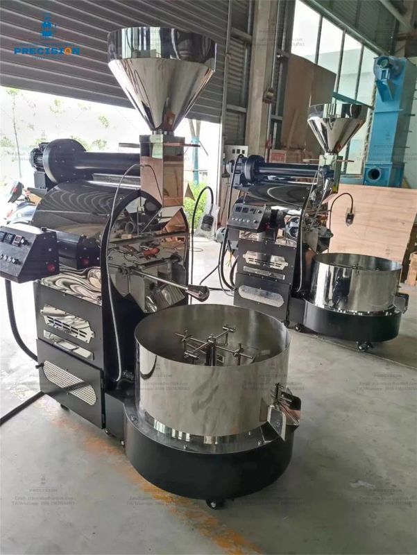 Fornecedor Fábrica Elétrica Industrial 12kg 15kg 20kg 30kg 60kg 120kg Máquina de Torrar Grãos de Café