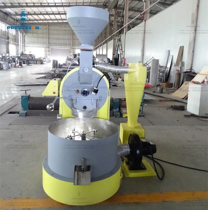 Fornecedor Fábrica Elétrica Industrial 12kg 15kg 20kg 30kg 60kg 120kg Máquina de Torrar Grãos de Café