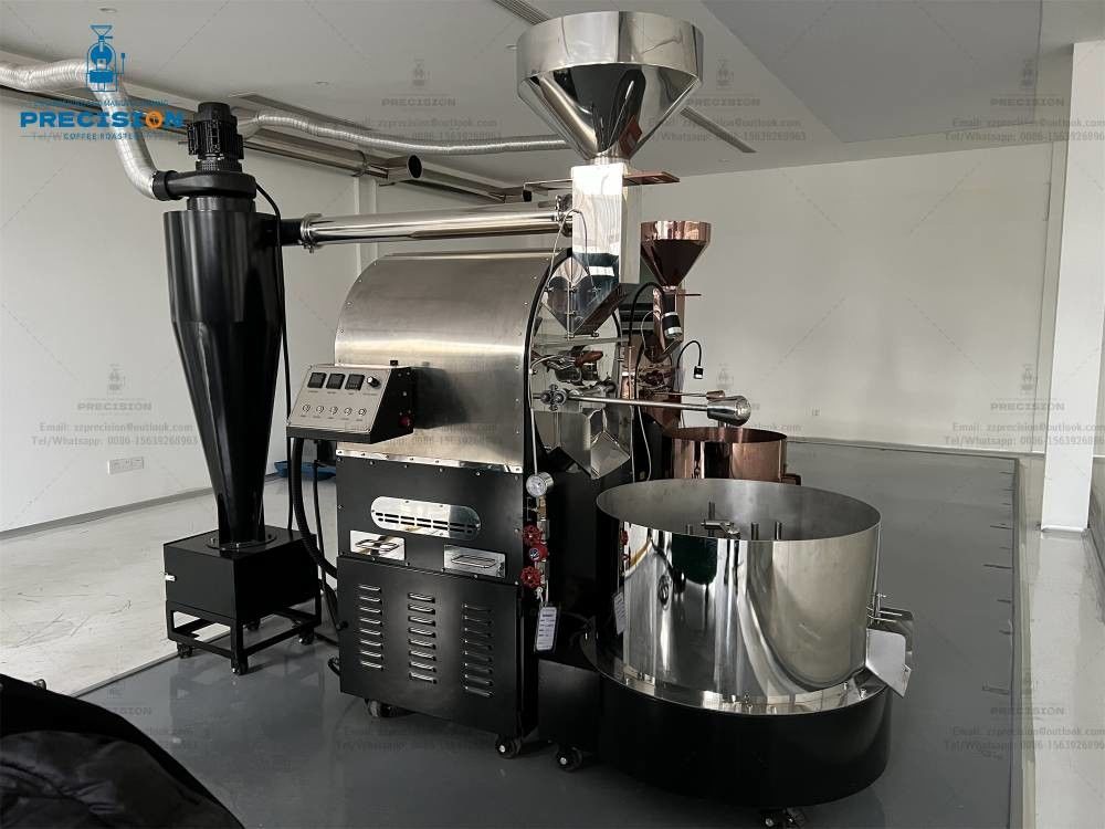 Aparelhos de alta capacidade Equipamento de torrefação de café para produção de café em larga escala