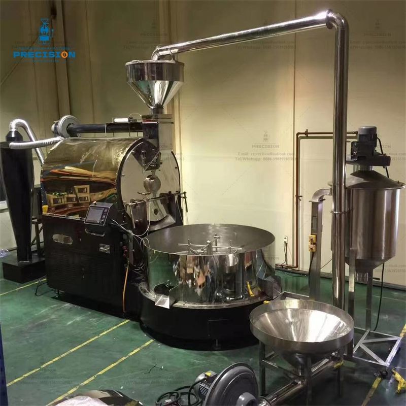 Máquina de torrefação de café industrial para produção em larga escala Sistema de torrefação de café