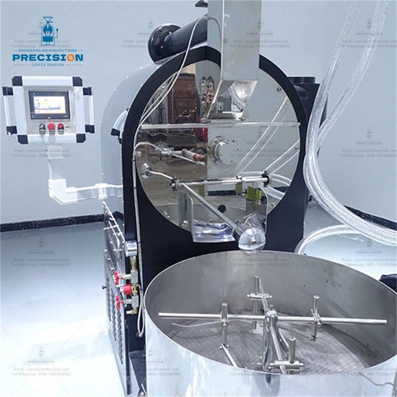 Aparelhos de alta capacidade Equipamento de torrefação de café para produção de café em larga escala