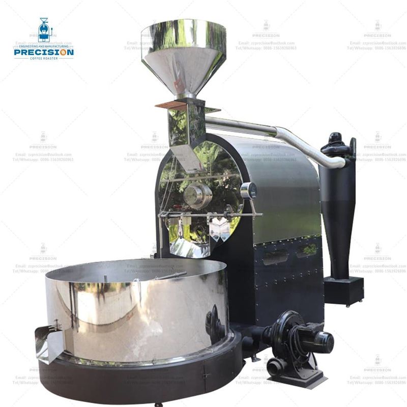 Aparelhos de alta capacidade Equipamento de torrefação de café para produção de café em larga escala