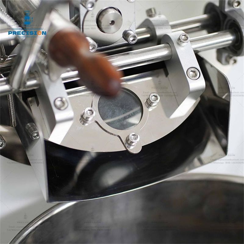 Roaster de café comercial de 3 kg tambor de aço inoxidável Tipo elétrico / gás