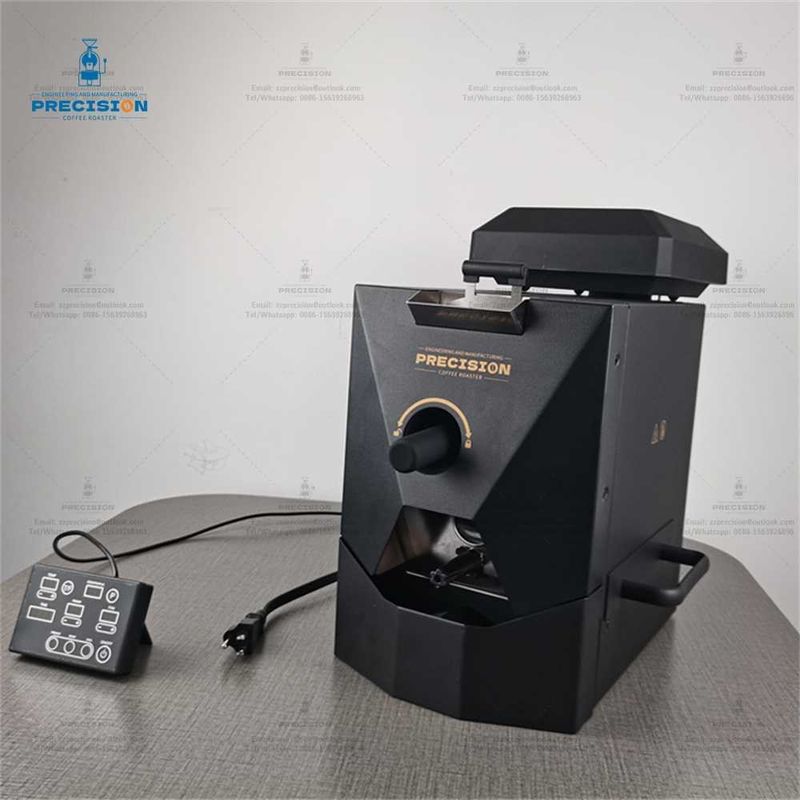 Tostadora de café em casa 3800Kcal Equipamento automático de torrefação de café semi-aéreo quente para casa