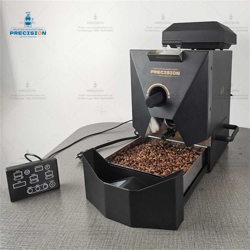 Tostadora de café em casa 3800Kcal Equipamento automático de torrefação de café semi-aéreo quente para casa