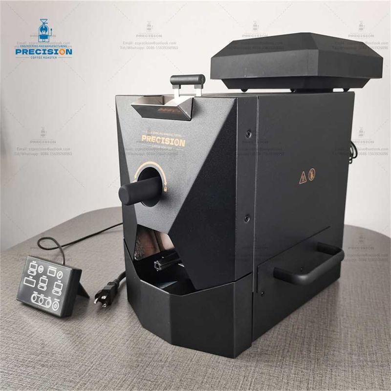 Inovadora máquina de torrefação de café elétrica de 1900 kcal 3 kg capacidade operação inteligente para fabricação de café em casa