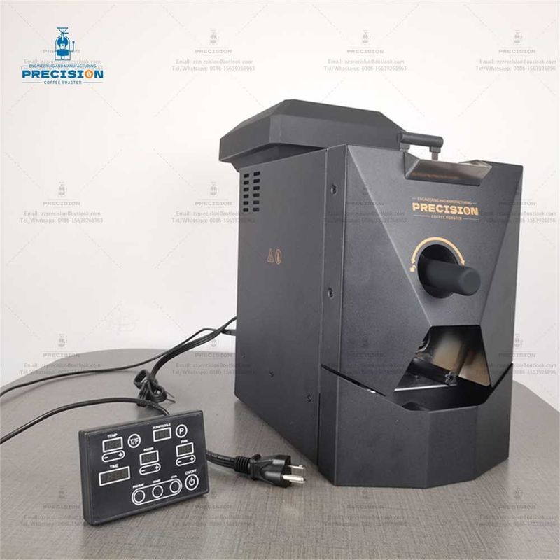 Inovadora máquina de torrefação de café elétrica de 1900 kcal 3 kg capacidade operação inteligente para fabricação de café em casa