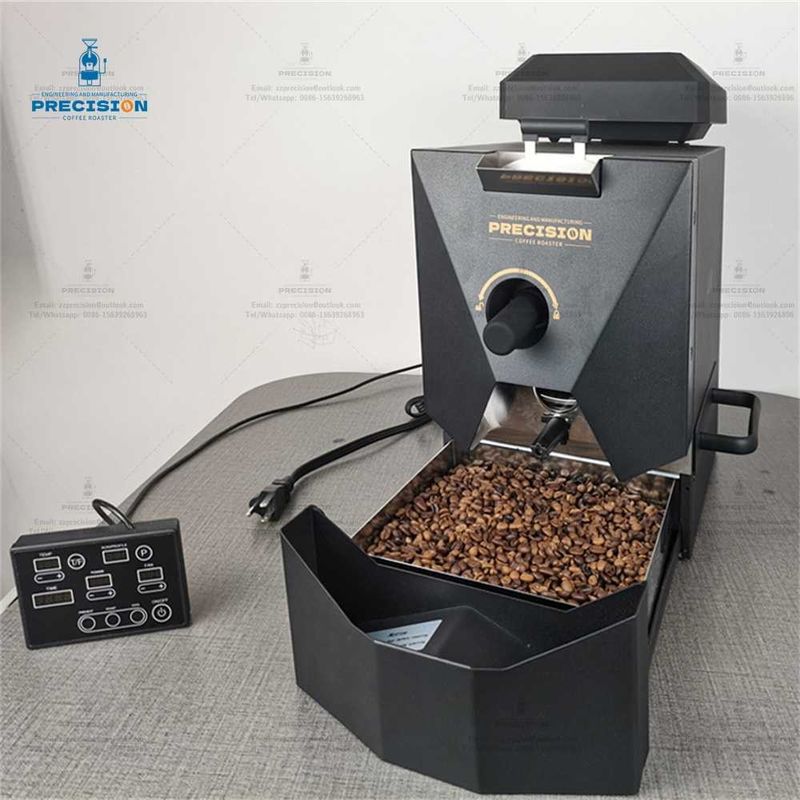 220V 2000W Roaster de Feijão Branco Preto Roaster de Café em Casa Máquina com Cozinha de Ar Quente Completo