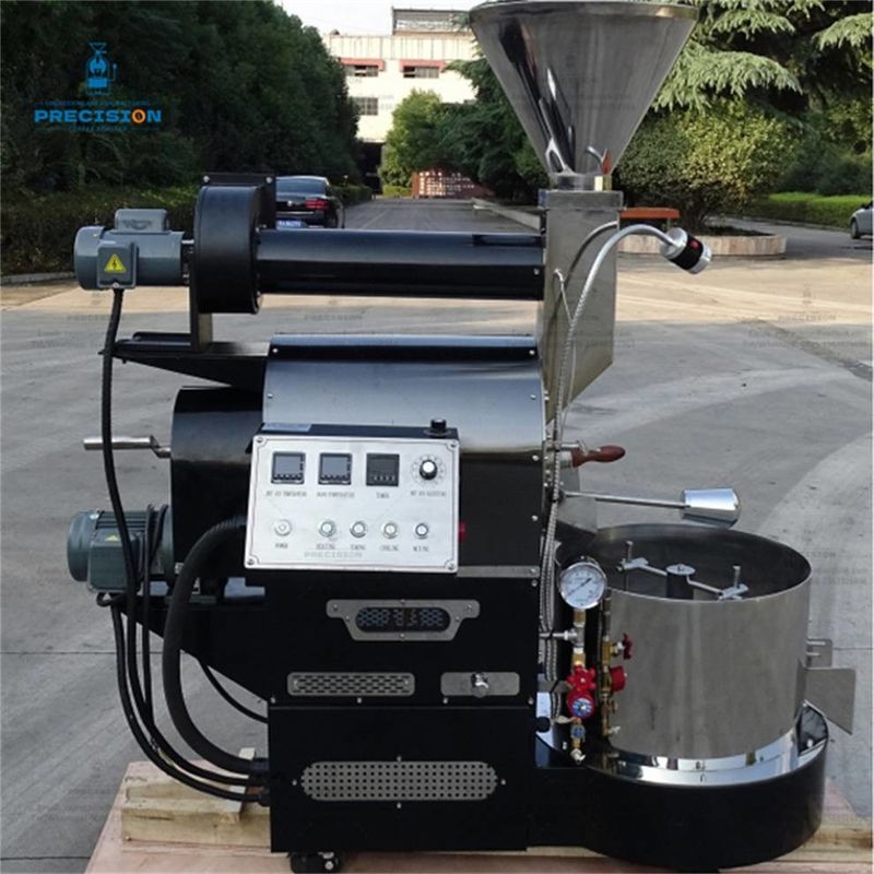Máquina de torrefação de café de 3 kg atualizada com azul / vermelho / cores personalizáveis