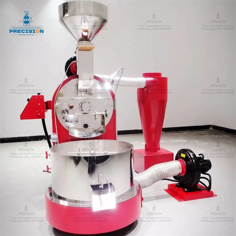 5kg 12Kg 15Kg Gas Elétrico Artesanal Grelhador de Grãos de Café Máquina de torrefação 0-300C Temperatura ajustável