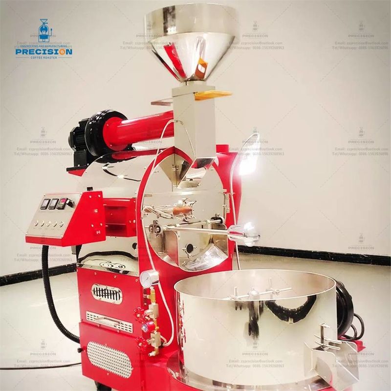 Máquina de torrefação de grãos de café para uso comercial e industrial 5 kg 15 kg 20 kg