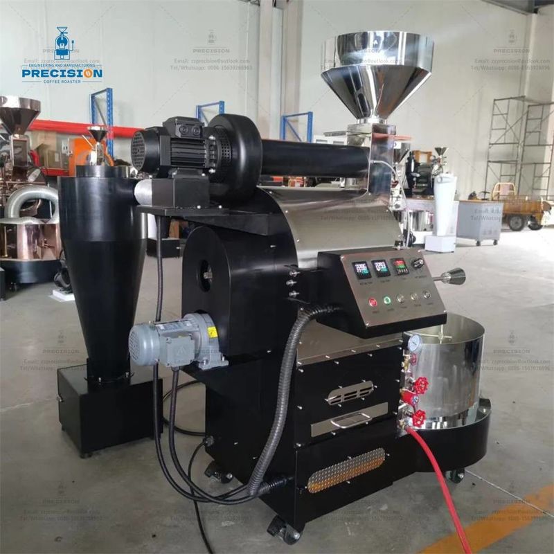 Máquina de torrefação de amostras de grãos de café