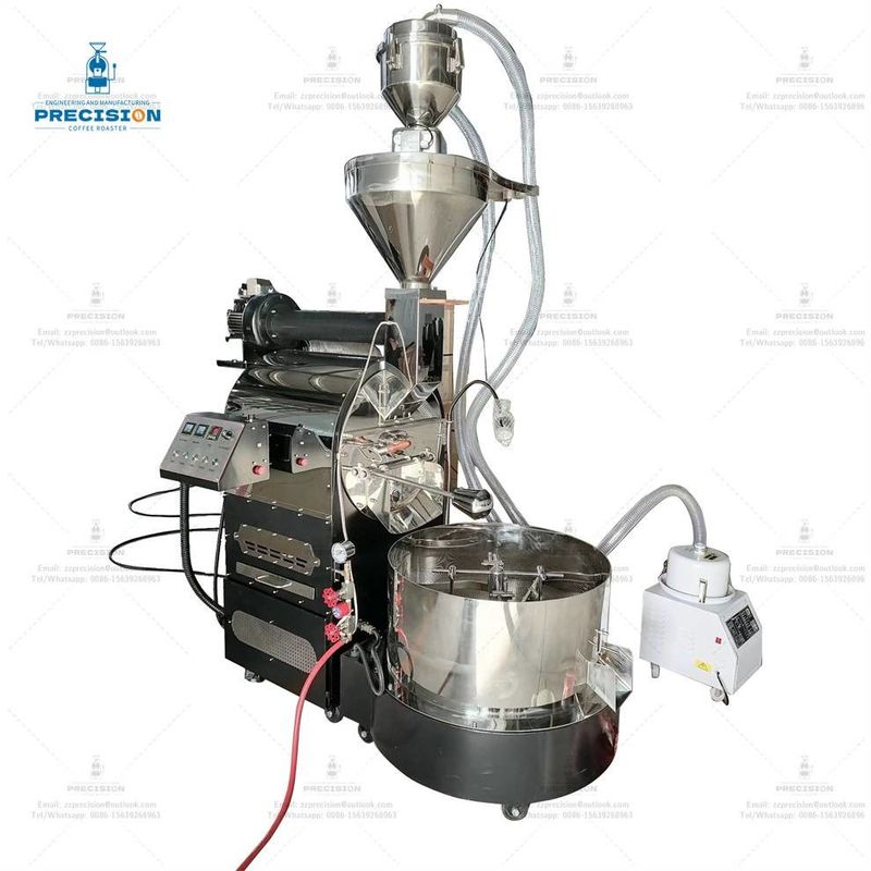 Máquina de torrefação de amostras de grãos de café