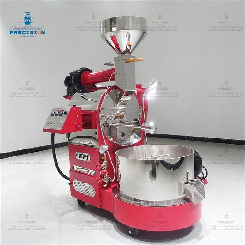 Máquina de torrefação de amostras de grãos de café