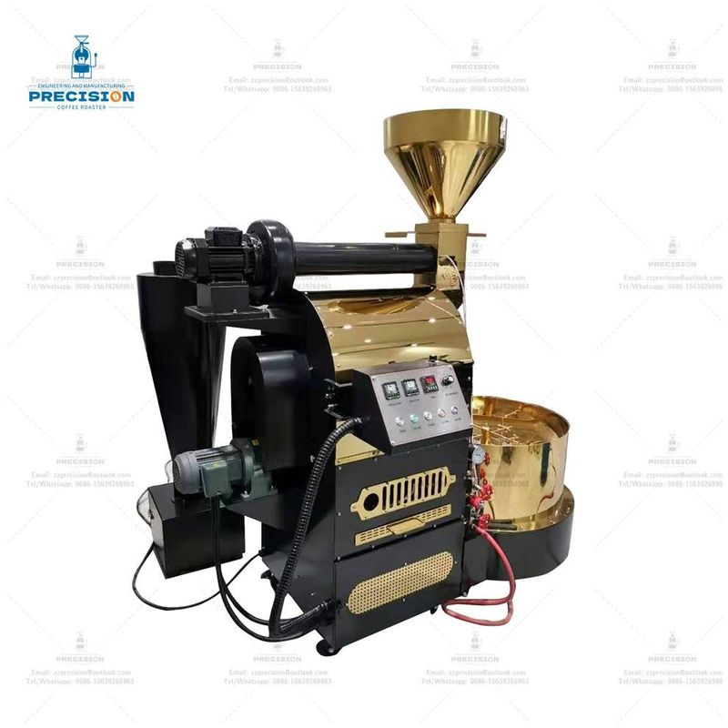 Máquina de torrefação de grãos de café comercial para casa e torrefação