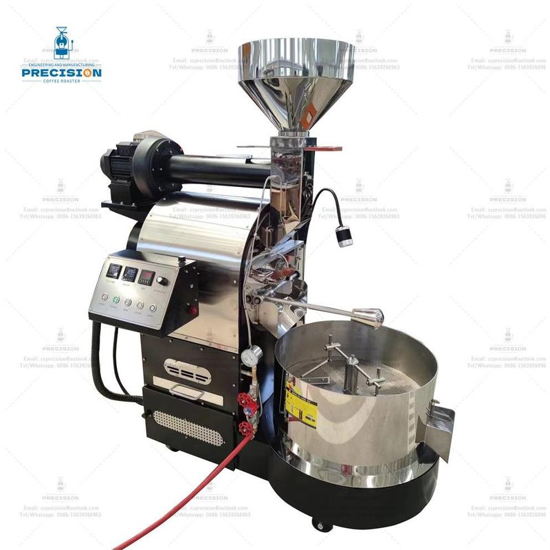 Industrial Gas Electric 2kg 3kg 6kg Café Torradeira de Grãos de Café Giesen Máquina Comercial de Torradeira de Café