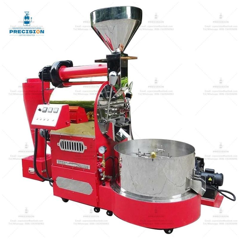 Máquina de torrefação de grãos de café comercial para casa e torrefação