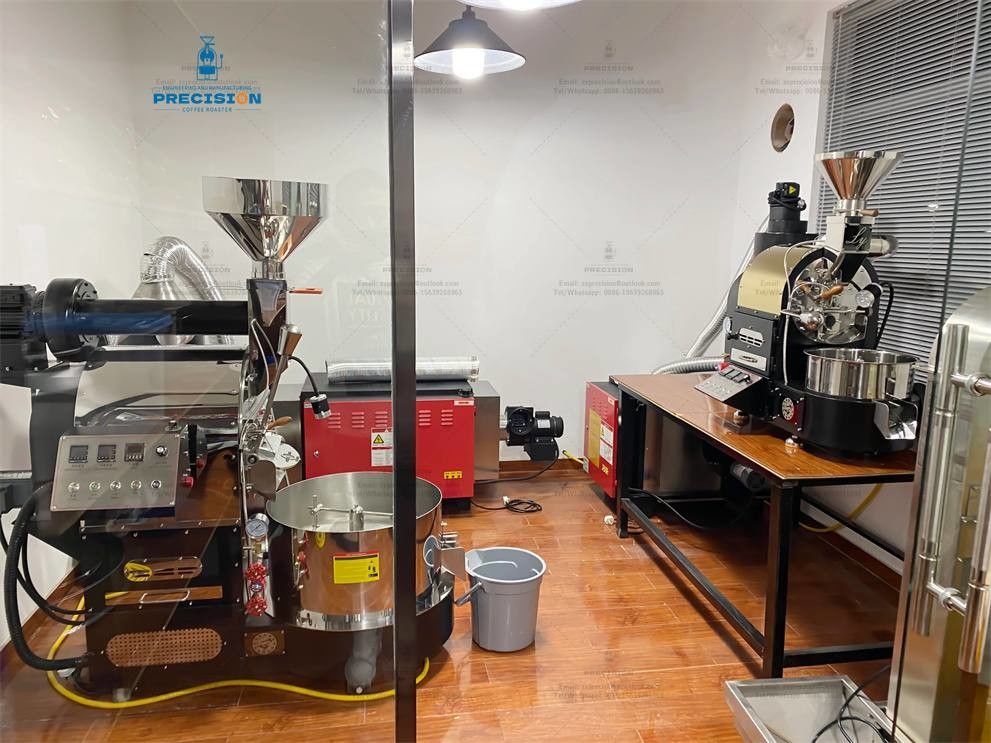 Casa Comercial 2kg 3kg 6kg Máquina Elétrica Torradeira De Café Para Torrar Máquina De Torradeira De Café A Gás