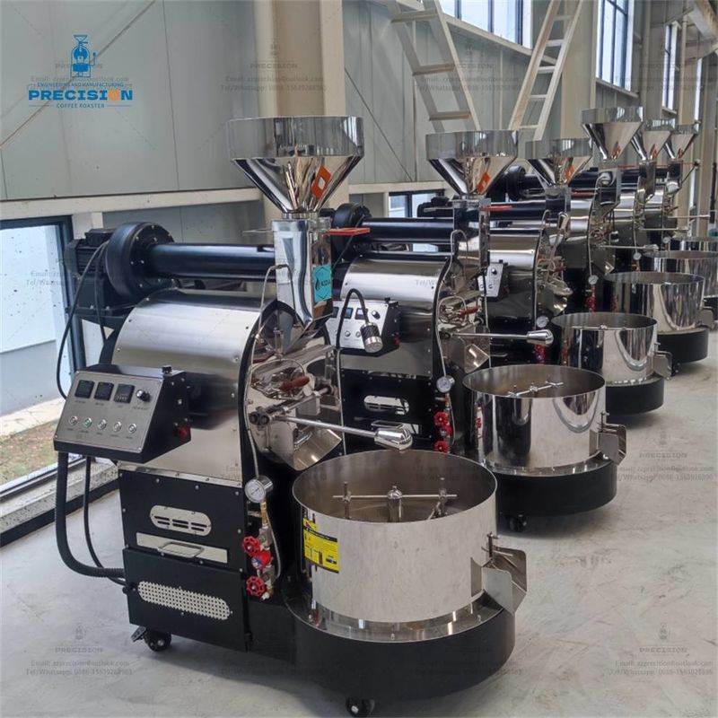 Casa Comercial 2kg 3kg 6kg Máquina Elétrica Torradeira De Café Para Torrar Máquina De Torradeira De Café A Gás